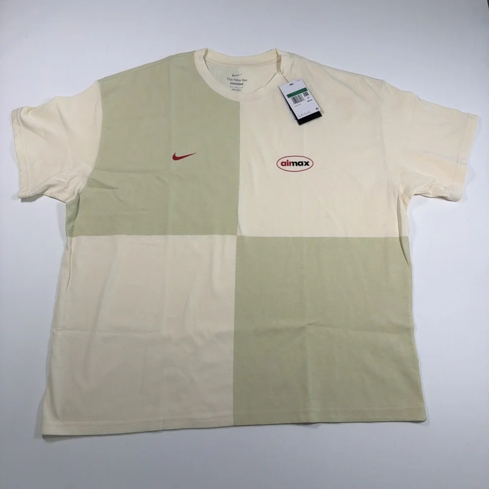 Nike Men's Liverpool F.C. LFC Air Max Culture Shirt Coconut HQ0805-113 XL $50